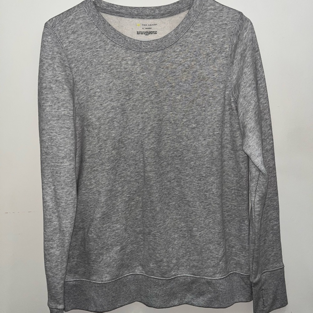 Tek Gear Heather Gray Sweatshirt
